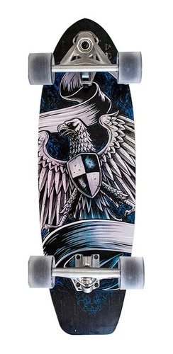 Patineta Semiprofesional Cruiser Surf Madera 75 Cm Skate