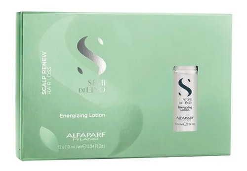 Alfaparf Ampollas Semi Di Lino Energizing Lotion X12