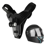 Suporte Queixo Para Capacete De Gopro Sjcam Câmeras De Ação