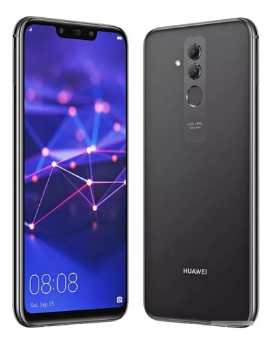 Smartphone Huawei Mate 20 Lite De 4+64 Gb, 1 Sim Negro