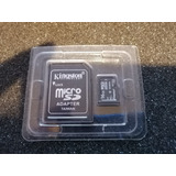 Memoria Micro Sd 16gb Kignston Con Adaptador 