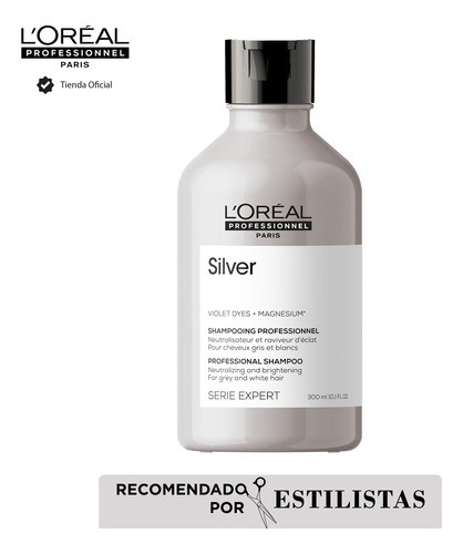 Shampoo Silver Serie Expert X300ml L'oréal Professionnel