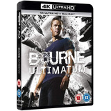 Bourne El Ultimatum Matt Damon Pelicula 4k Uhd + Blu-ray