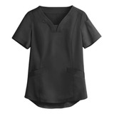 Camiseta Uniforme Para Mujer, Cuello En V, Uniforme De Spa,