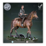 Archivo Stl Impresión 3d - The Last Of Us 2 - Ellie On Horse