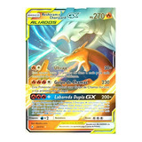 Carta Pokémon Reshiram E Charizard Gx Elos Inquebráveis Pt