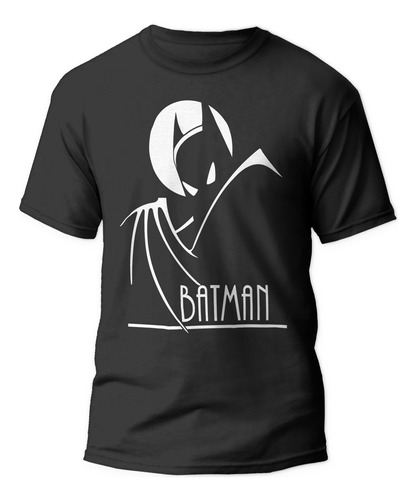 Polera Batman Capa  Night Super Héroes Niños Hombres Algodón