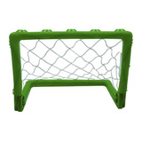 Mini Arcos De Fútbol Plegables Cancha Portátil + Balón Plást