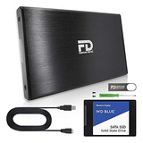 Kit Ssd Para Ps4, Ps4 Slim Y Ps4 Pro, 2tb Ssd + 16gb