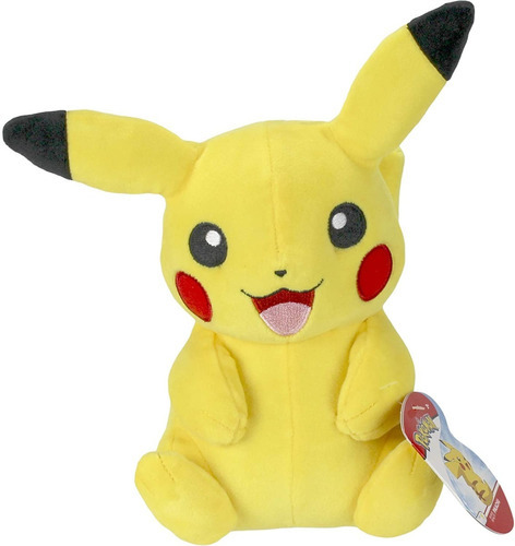 Peluche Pikachu 21cm Felpa Pokemon Wicked Cool Toys