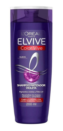 Shampoo Loreal Elvive Color Vive Matizador Violeta 200ml