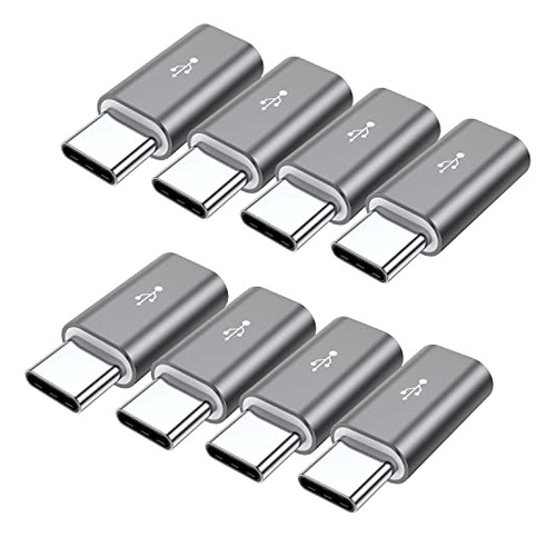 Adaptador Usb C A Micro Usb, 8-pack, Samsung Galaxy S10e S9