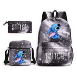 Conjunto De Mochila De Tres Piezas Mochila For Niños Anime