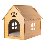 Rascador De Carton Para Gatos Casa Rascador De Madera Para G