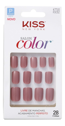 Kiss New York Salon Color Beautiful - Unhas Postiças