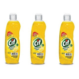 Detergente Concentrado Cif 500ml,pack X 3u(cod. 2347)