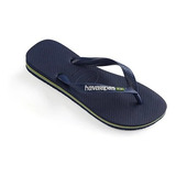 Ojota Havaiana Brasil Logo Azul Marino Abc Dep