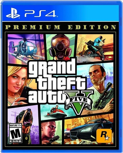 Gta 5 Para Ps4 Edicion Premium 