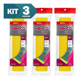Kit 3x - Refil Do Mop Limpeza Geral Plus - Noviça - Sekito