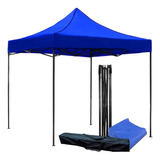 Toldo Plegable 2x2 M Jardin Reforzado Impermiable Carpa Lona