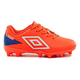 Botines Umbro Campo Cesped Infantil Tapones Futbol Cancha