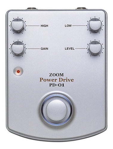 Pedal Efecto Guitarra Zoom Pd01 Power Drive - Sale% Prm