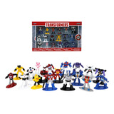 Pack 18 Figuras Metálicas Transformers De 4 Cm