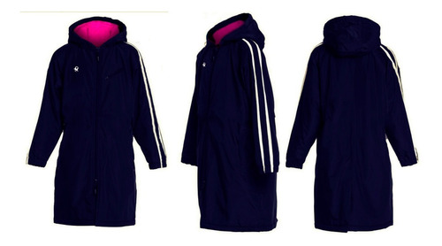 Parkas Para Natacion Marine Hombre Y Mujer White Stripes