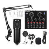 N-s Podcast Equipment Bundle Kit De Micrfono Condensador Con