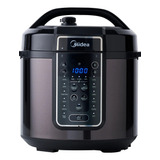 Olla De Presión Eléctrica Midea Inner Chef Multifuncional 6l Color Negro Frecuencia 60