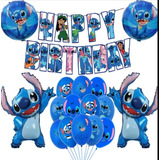 Set Cumpleaños Stitch - Pelicula Lilo & Stitch - Globifiesta