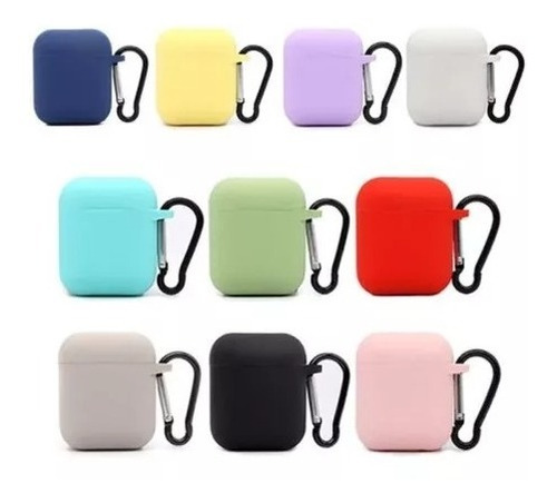 Funda Para AirPods  1/2 Protector Forro Estuche Silicona