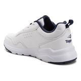 Zapatilla Topper Zurich Iii Kids Blanco / Marino