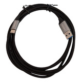 Choetech (ac0007-102gy) Cable Usb 3.0 A Tipo C 2m Negro Tela