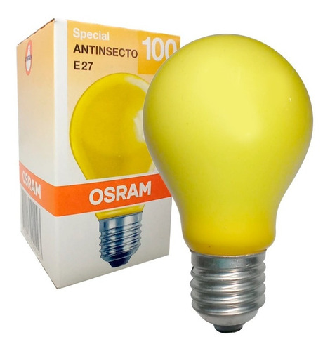 Lámpara Antinsectos 100w Osram Color Amarillo