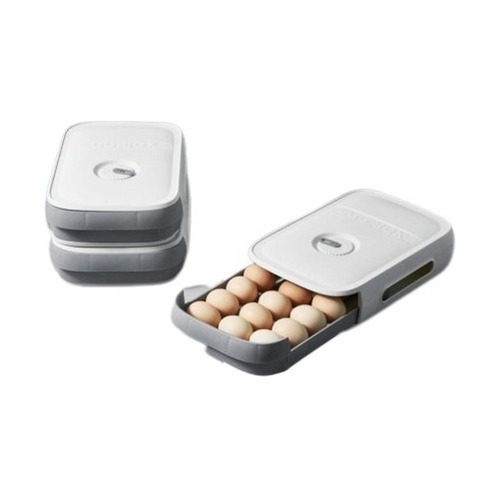 Canasta Porta Huevos Organizador Cocina Aplicable De Nevera