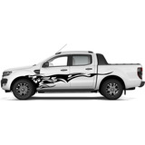 Calco Ford Ranger Tattoo Flame Tunning Tuning Juego