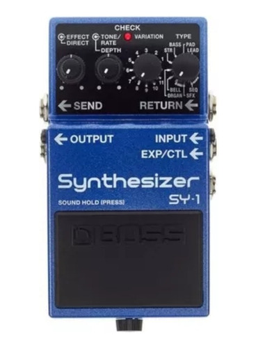 Pedal Boss Sy1 Guitar Synthesizer + Cable Interpedal Ernie 