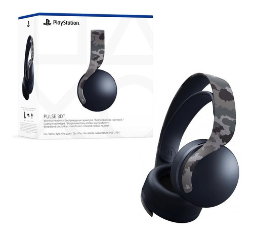 Audifonos Headset Camuflaje Ps5 Original Playstation