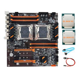 Placa Base De Doble Cpu X99 Lga2011 Compatible Con Ddr4 Ecc