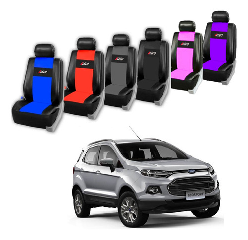 Fundas Cubre Asientos Auto Cuero Ecologico Ecosport Kinetic