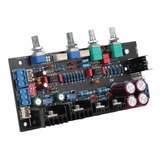 Placa De Som Pré-amplificador A3 Classe A Hifi Com 4 Botões