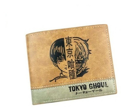 Billetera De Cuero Tokyo Ghoul Estilo Masculino  2021