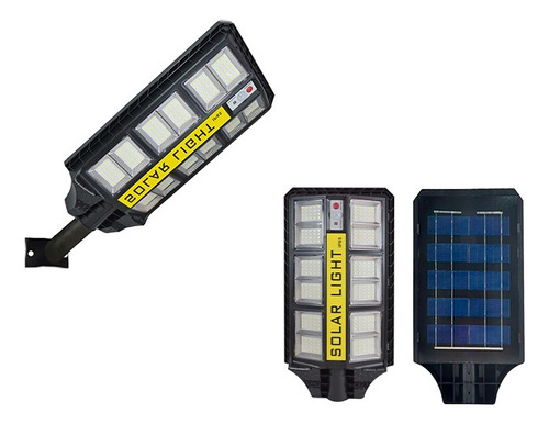 Lampara Solar Led 300w Con Brazo De Pared Alumbrado Exterior