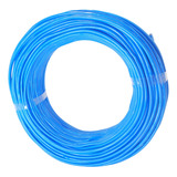 Fio 4mm 25 Metros Flexivel Fio Eletrico 4mm Com 25mts Cobertura Azul