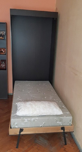 Cama Rebatible En Excelente Estado Con Colchón Y Almohada