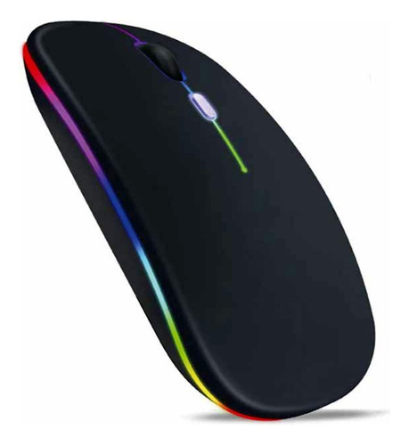 Mouse Gamer Inalámbrico Recargable Iluminación Rgb - Ps