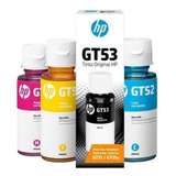 Kit Garrafa De Tinta  Hp Gt53 E Gt52 P/ Smart Tank 515, 517.