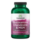 Swanson | Glucosamine Chondroitin & Msm I 240 Comprimidos 