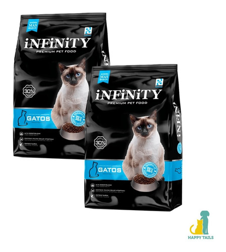 Infinity Gatos 2 X 10 Kg (20 Kg) + Envio Gratis Todo El Pais